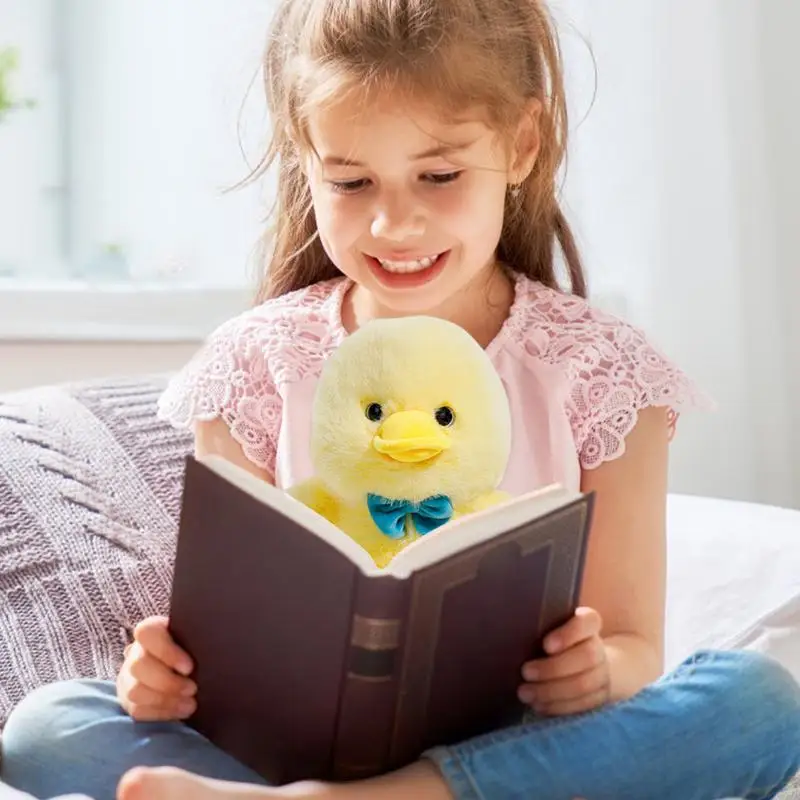 

Stuffed Duck 11.81-Inch Portable Duck Stuffed Doll Washable Animal Home Decor Toy Throw Pillow Cuddly Hugger Toy For Nursery
