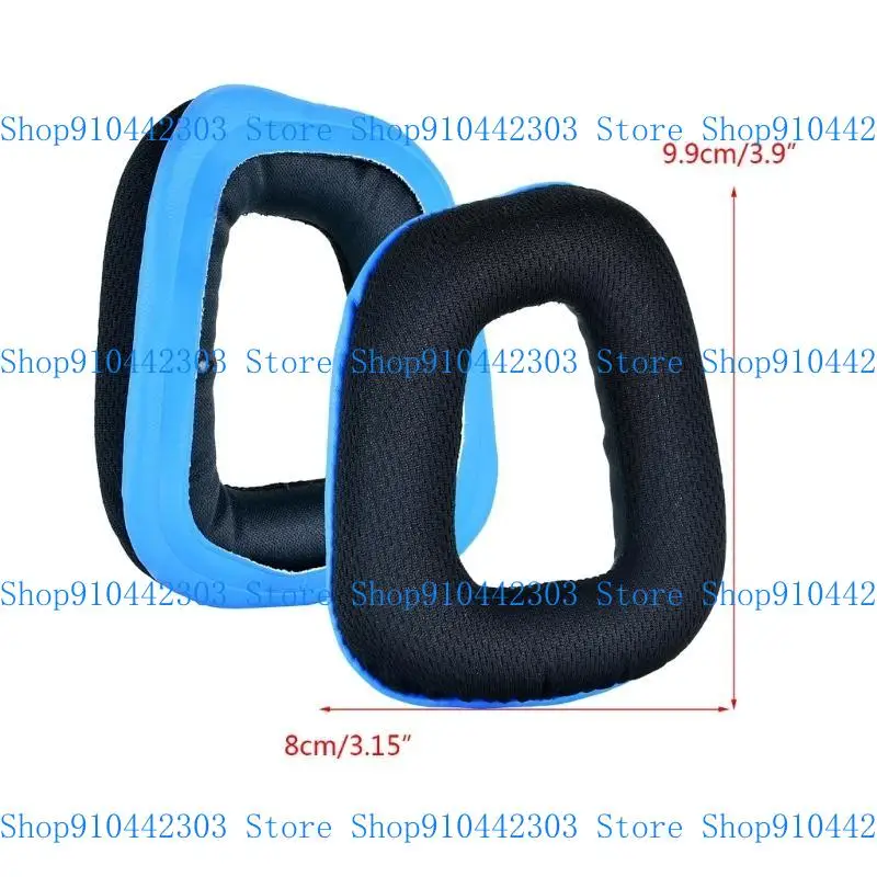 l4md soft Sponge Earpads for G35 G930 F450 سماعة سماعات سماعة سماعات الرأس استبدال وسادة أذن سماعة الرأس