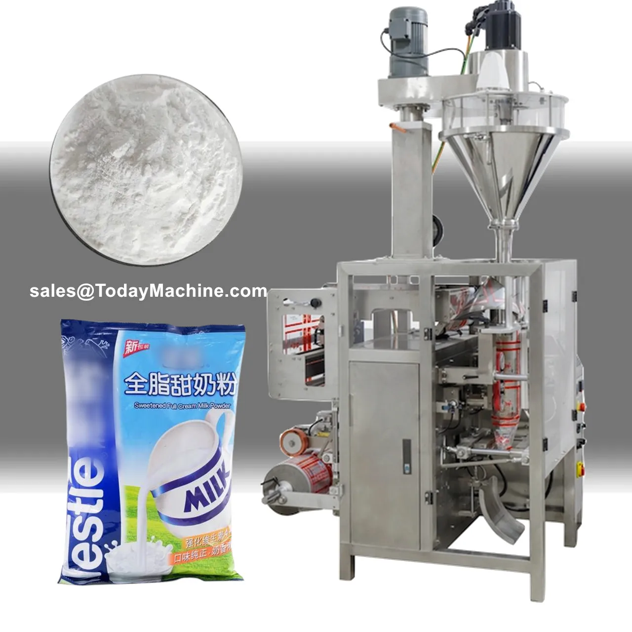 Automatic Liquid Packaging Machine Collar Type Water Juice Pillow Sachet Pouch for Beverage Sauce Filling