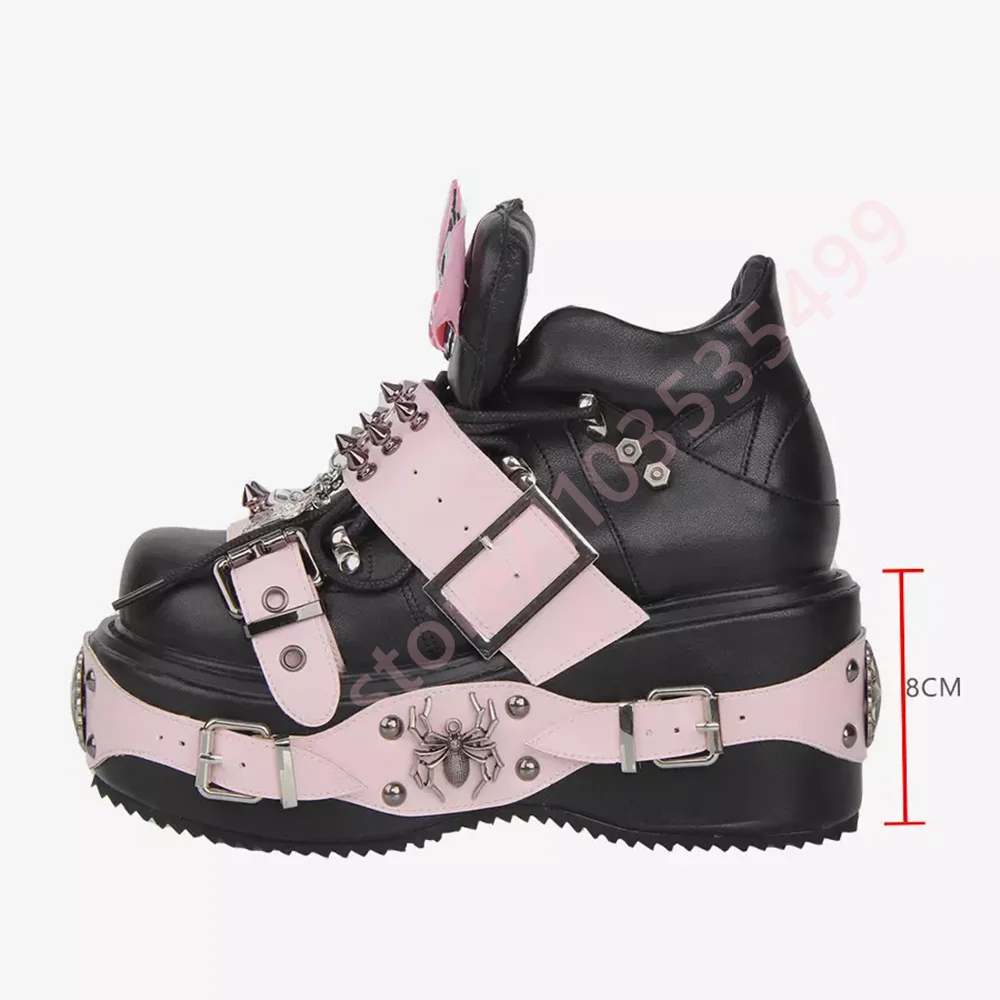 Zwarte Pink Contrast Platform  - Anklet Foot Chain recensie en prijs