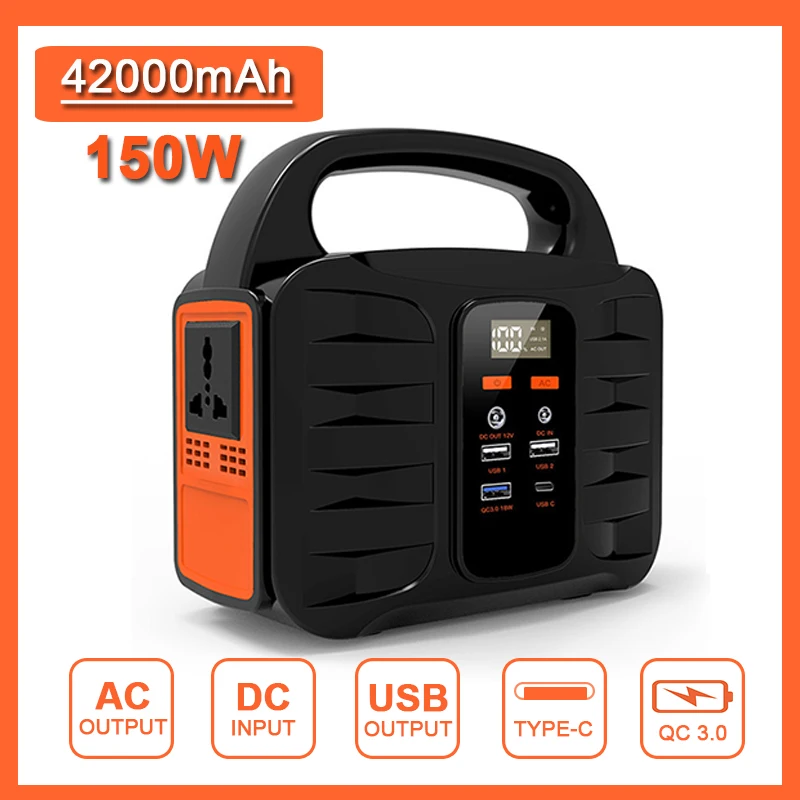 Generator Batterie ladegerät tragbare Not strom station Outdoor Camping Power Bank Strom versorgung Wechsel richter