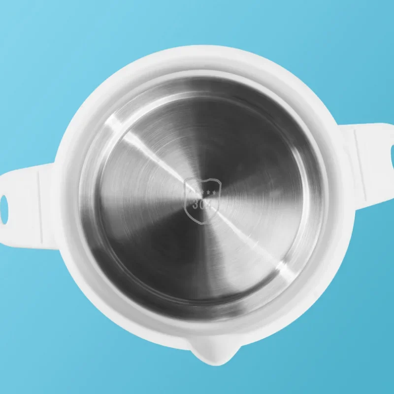 وعاء طباخ كهربائي قابل للطي متعدد الوظائف صغير الأرز الساخن طالب عنبر المعكرونة للمطبخ المنزل السفر الاتحاد الأوروبي 800 واط