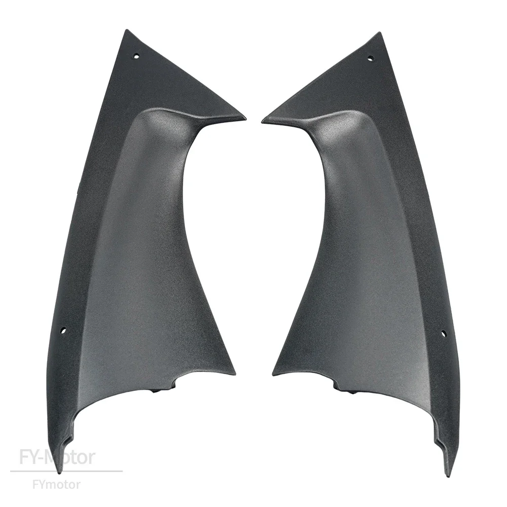 Motorcycle Unpainted Black ABS Air Duct Side Panels Fairing Cover Fit Yamaha YZF R6 2008 2009 2010 2011 2012 2013 2014