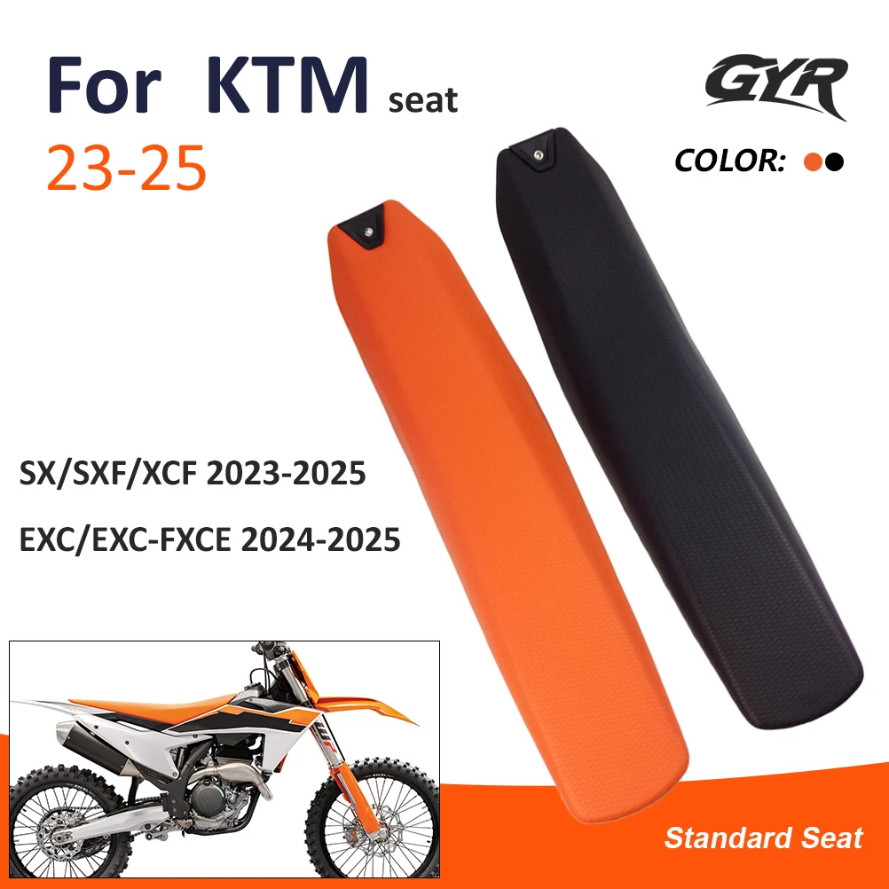 GYR For KTM Off-Road Motorcycle Standard Seat Waterproof Original Texture Cushion EXC EXCF SX SXF XC XCF XCW 2023-2025