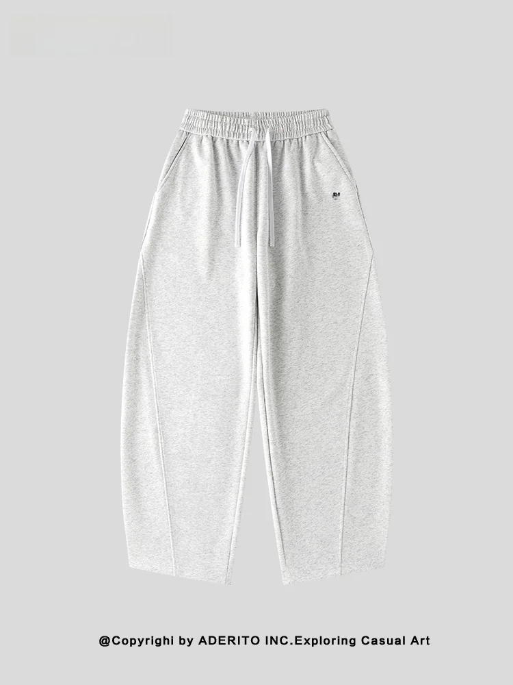 

Мужские повседневные брюки свободного кроя с широкими штанинами, универсальные, струящиеся, спортивные, от модного бренда ITO, с дизайном «Нож»