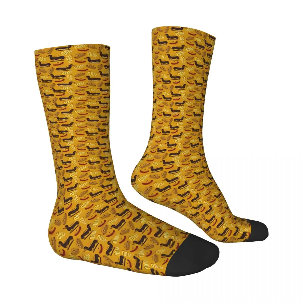 Weenie Weenies-Calcetines transpirables para hombre y mujer, medias antideslizantes con diseño de perro salchicha y salchicha, para ocio y exteriores, Unisex, para otoño