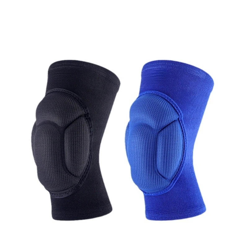 1 Pair Knee Pads Anti-Slip Collision Avoidance Kneepads with Thick EVA Foam for Volleyball Football Dance Knee Sleeve