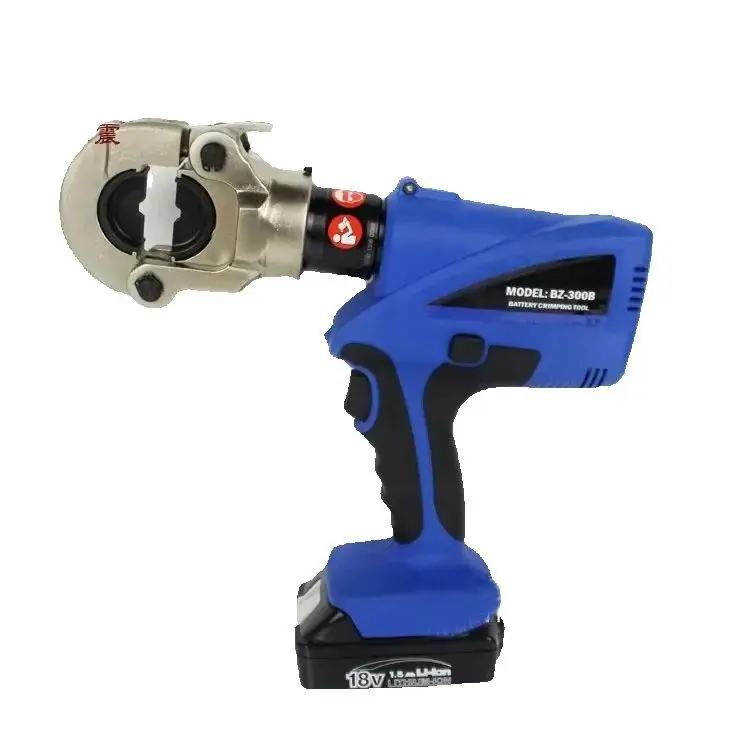 BZ-300B Electric Hydraulic Crimping Tool | 16-300mm² Cable Lug Crimper Lightweight Design