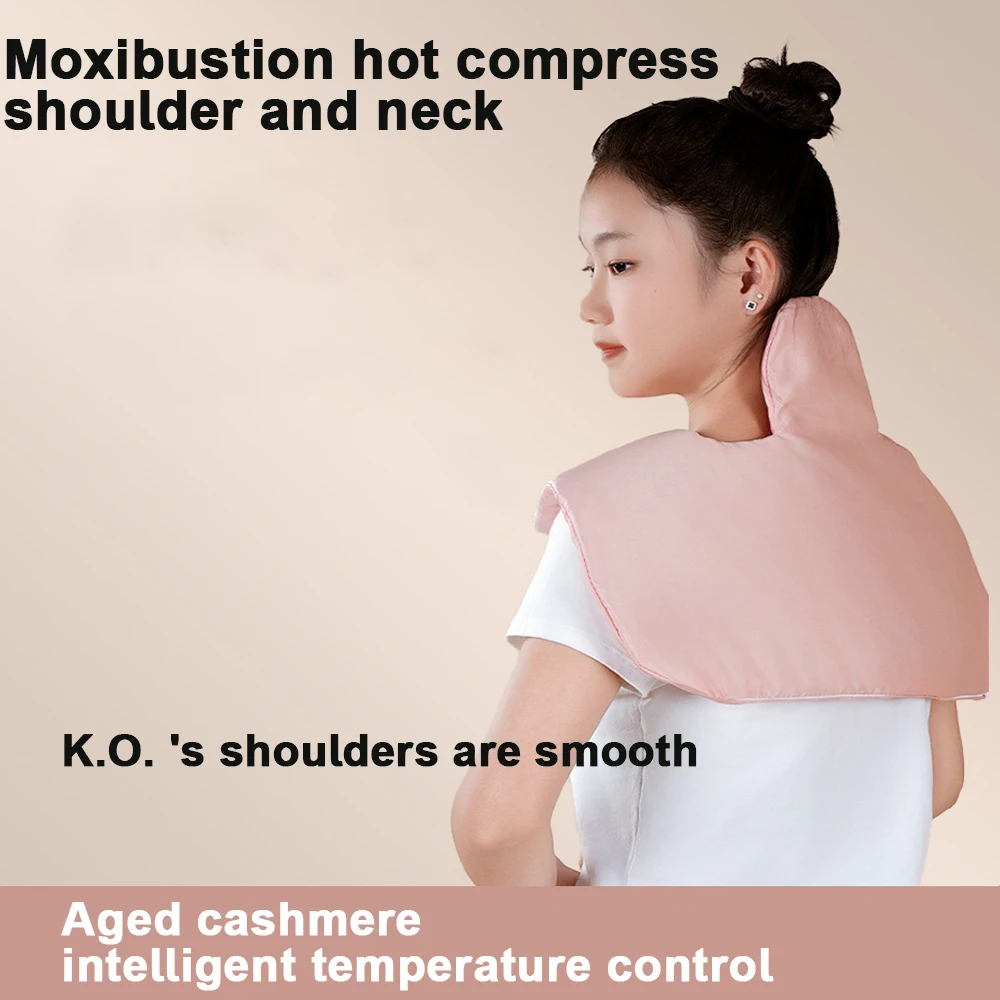 Electric Heating Moxibustion Hot Compress Pack  Cervical Spine Shoulder Neck Shawl Moxibustion Hot Compress Pack Shoulder Neck