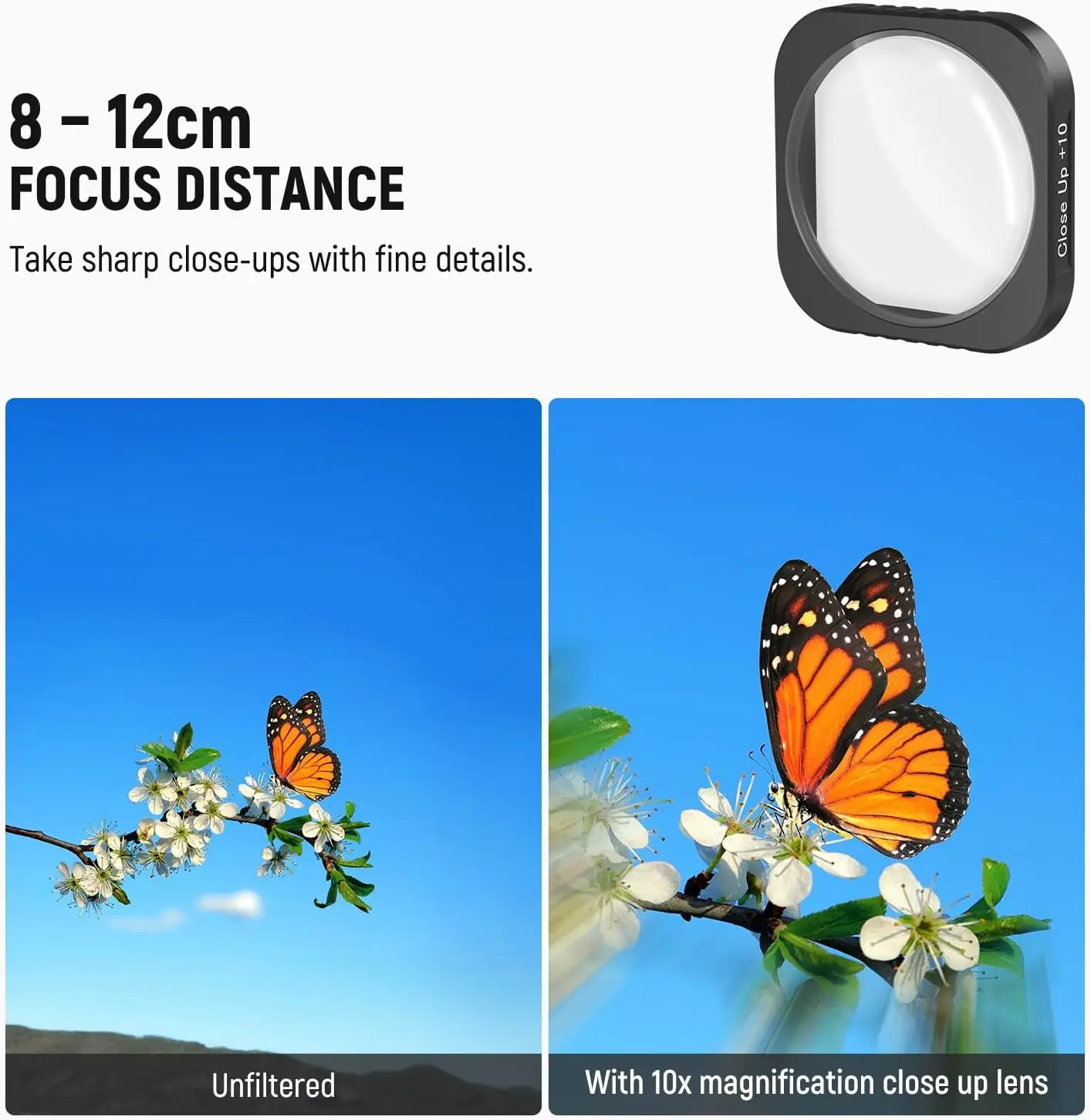 Filtros Polarizadores Densidad Neutra para lente Insta360 GO 3S