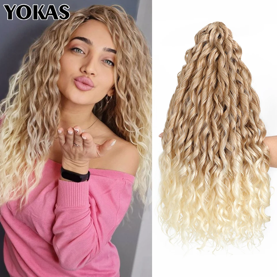 

Jessica Curl Crochet Hair Extensions Synthetic Braiding Hair For Braids High Temperature Fiber Purple Hair Extensions For Women
