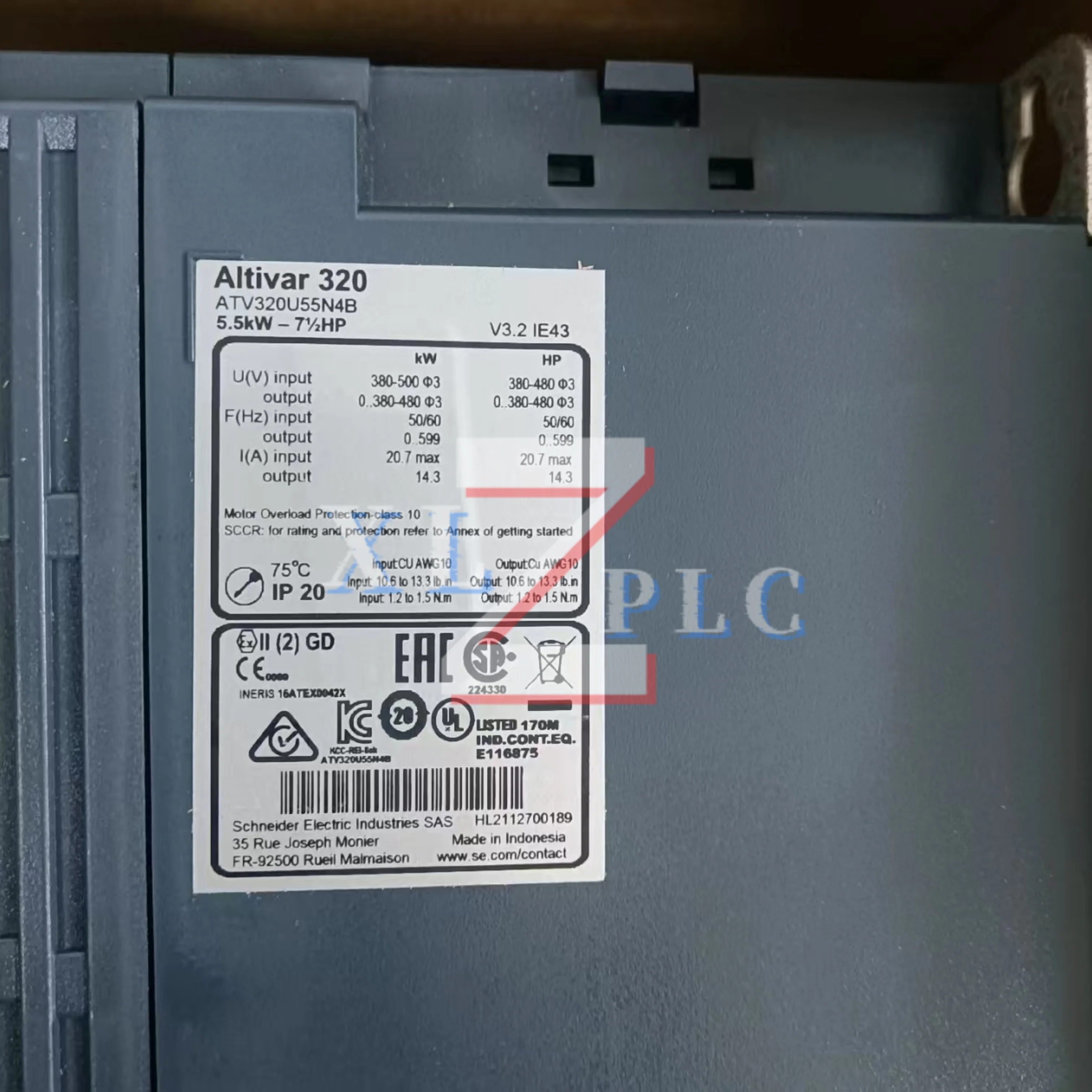 ATV320U55N4B neuer originaler Frequenzumrichter