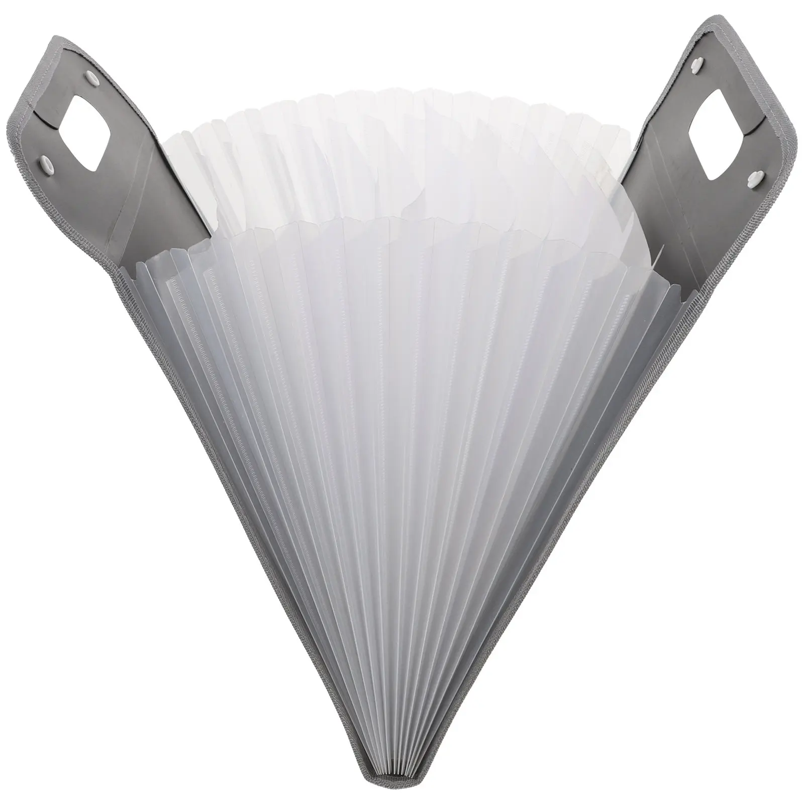 

Expanding File Folder Portable Multi Pocket Document Organizer with Clear Interior for Business Study Receipts Bills Paper