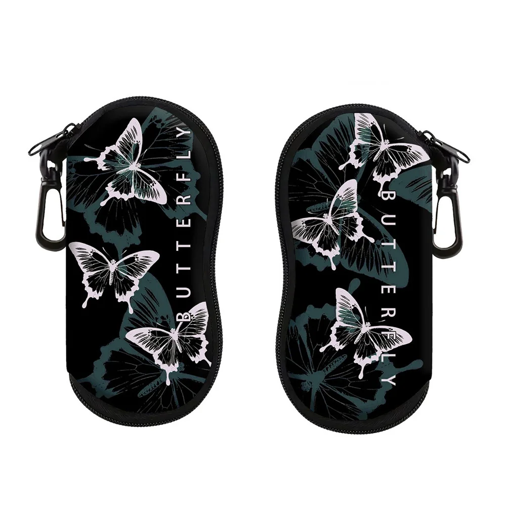 Sunglasses Bag Fashionable Butterfly Glasses Case Glasses Storage Box Lightweight Reading Glasses Protector For Unisex Use Gift