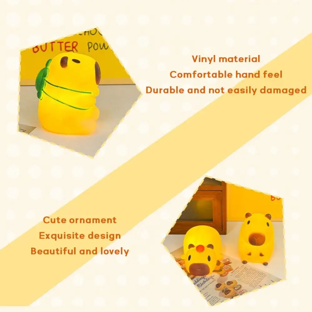 

Милая капибара, капибара, ночник, праздничный подарок, настольные украшения, прикроватная лампа, настольная лампа, школьный офис