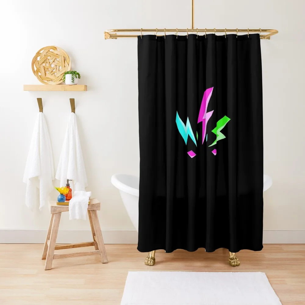 

Colorful Lightning Shower Curtain Cover For Shower Curtain