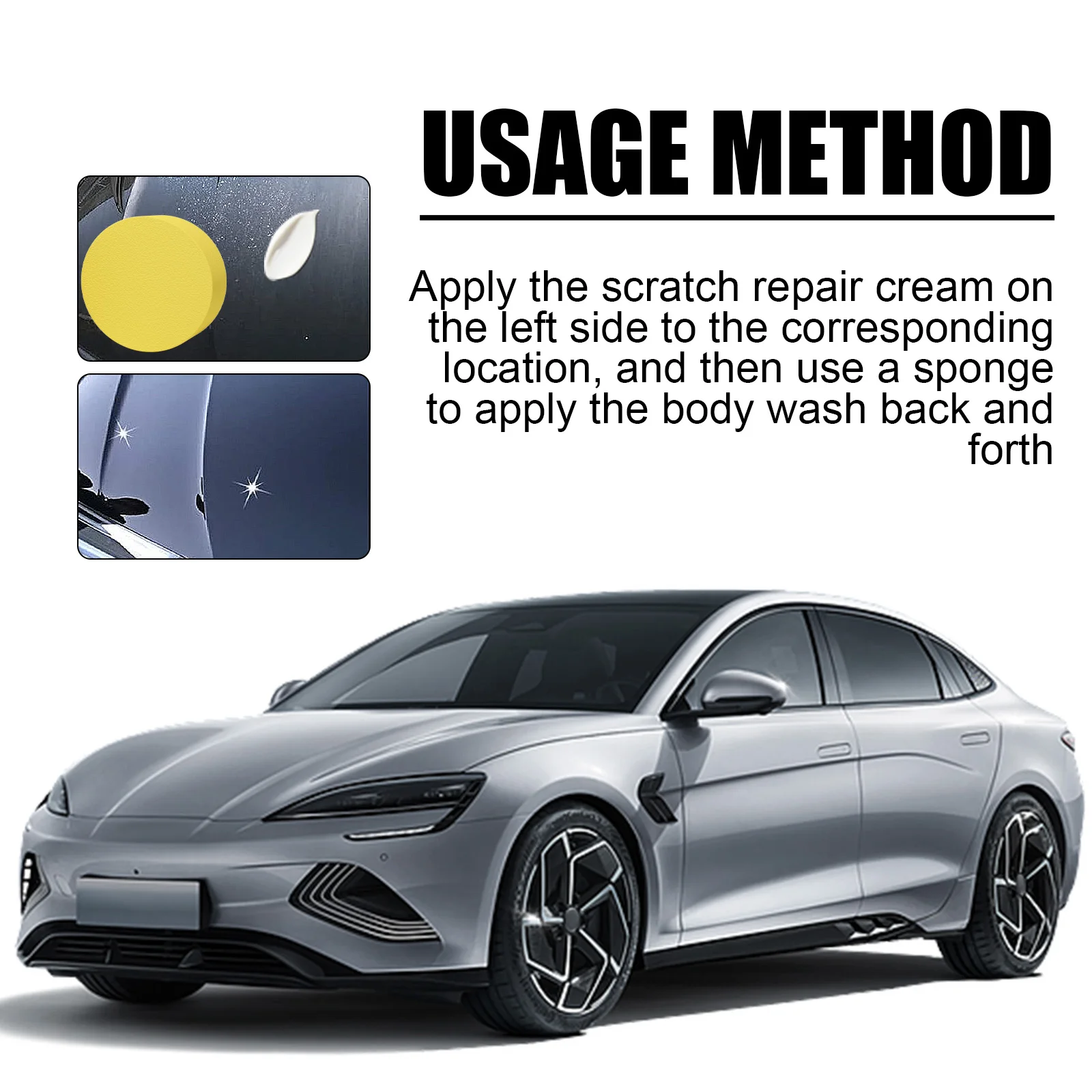 HOMONTH سيارة خدش إصلاح لصق السيارات دوامة الخدوش مزيل الشمع السيارات الجسم طحن تلميع مجمع أدوات نظافة عالمية