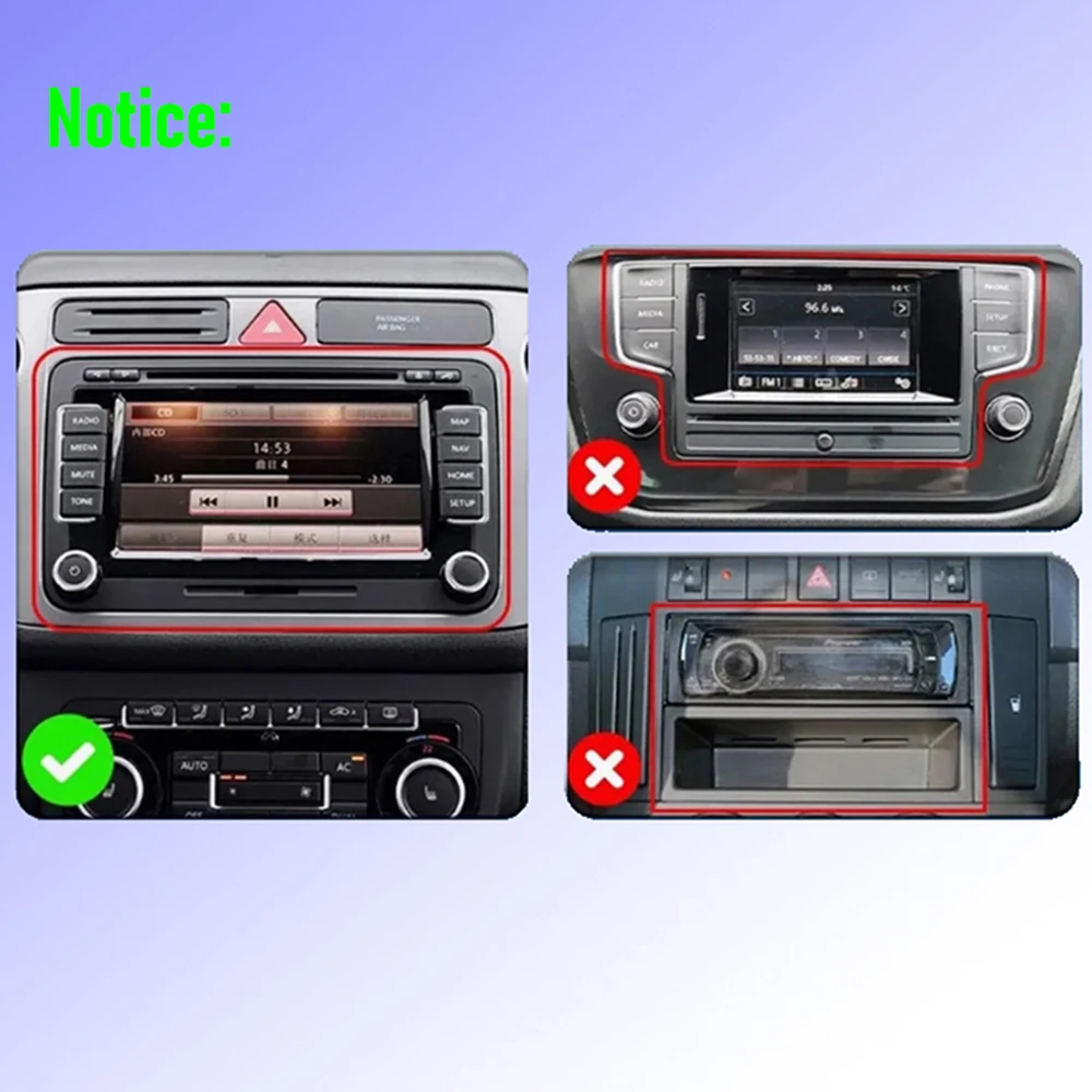 7 "4 + 64GB لشركة فولكس فاجن باسات 2010-2015 راديو ستيريو بالسيارة أبل Carplay أندرويد السيارات FM GPS BT رئيس وحدة التحكم في عجلة القيادة