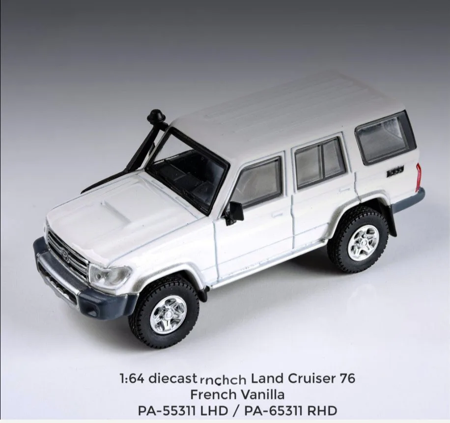 Para6464 1/64 Scale LandCruiser 76 Diecast Alloy Toy Cars Simulation Model For Collection gift