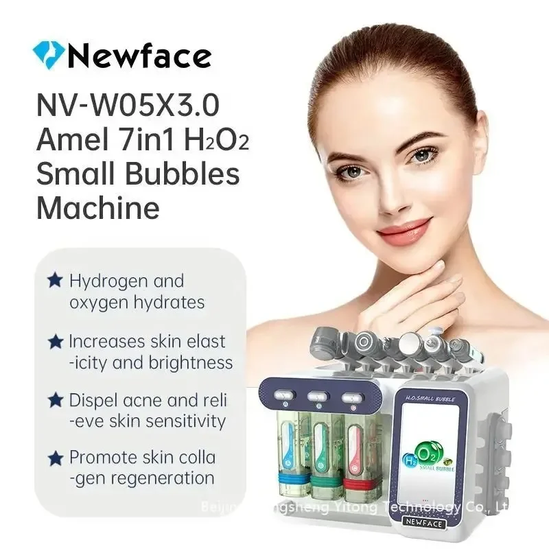

Newface Series Hydro H2O2 Пилинг Вакуумный RF Лифтинг лица Hydro Small Bubble Aqua Skin Spa Глубокое очищение Салонная машина