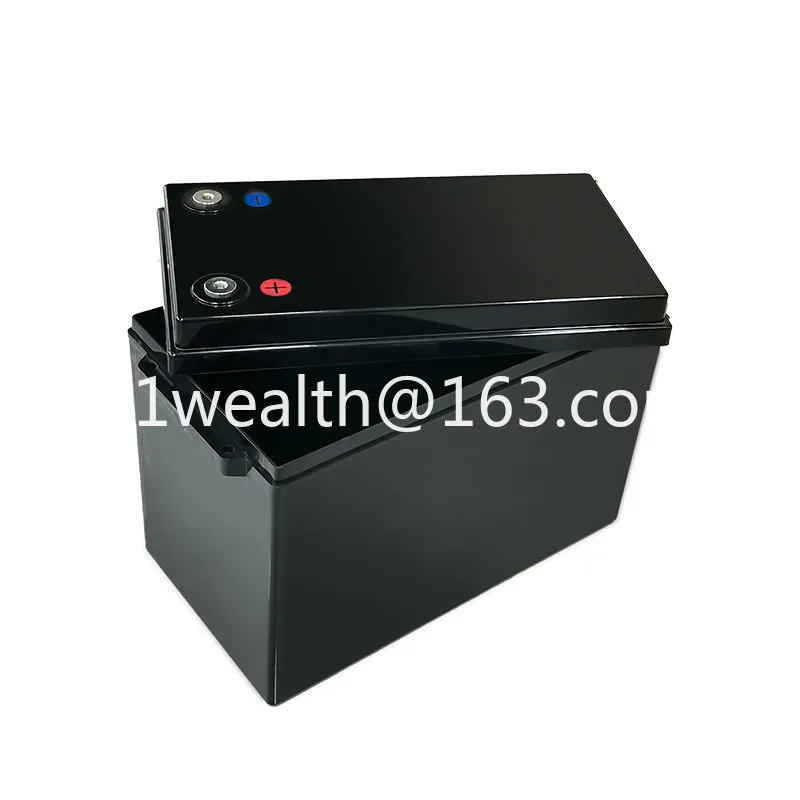 ES12-180AH sodium-ion/lithium iron phosphate battery abs plastic waterproof housing - injection molded, one-piece construction