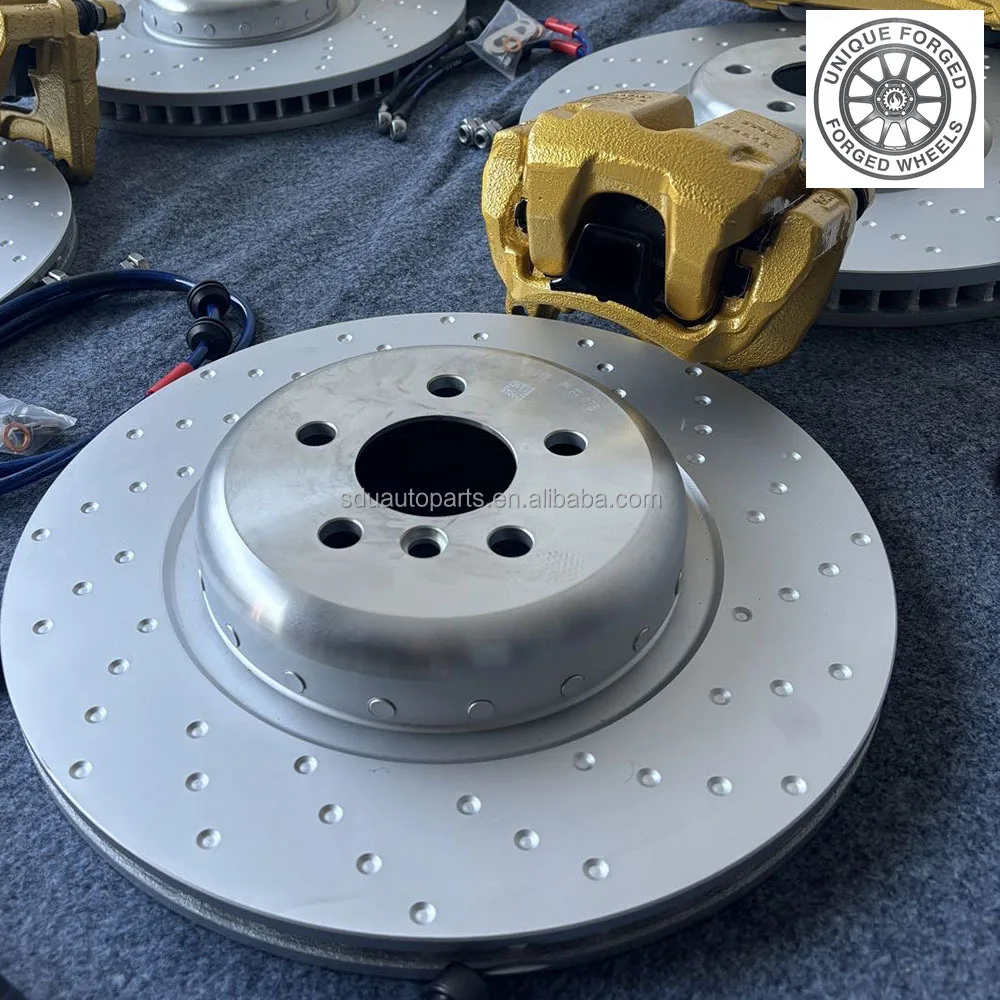 26 Style Racing Performance Big Brake Kit 4-Piston Front 340mm Rear 345mm Brake Calipers & Rotor Disc Set
