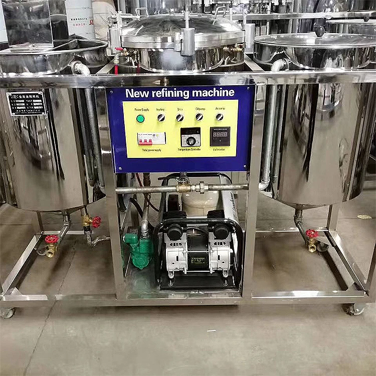 High Productivity Palm Kernel Oil Refining Machine/commercial Peanut Sunflower Used Oil Refining Machine