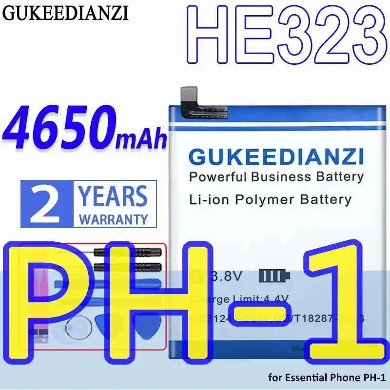 

Durable Mobile Phone Battery HE323 Premium Replacement For Essential PH-1 4650Mah