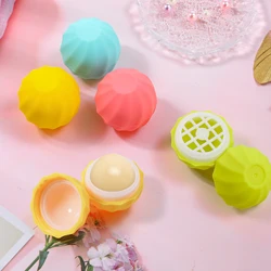 Lip Balm Tube Empty Sphere Container 0.24Oz (7ml) Screw Cap Lipstick Holder BPA Free DIY Children's lipstick Ball Vaseline Wax