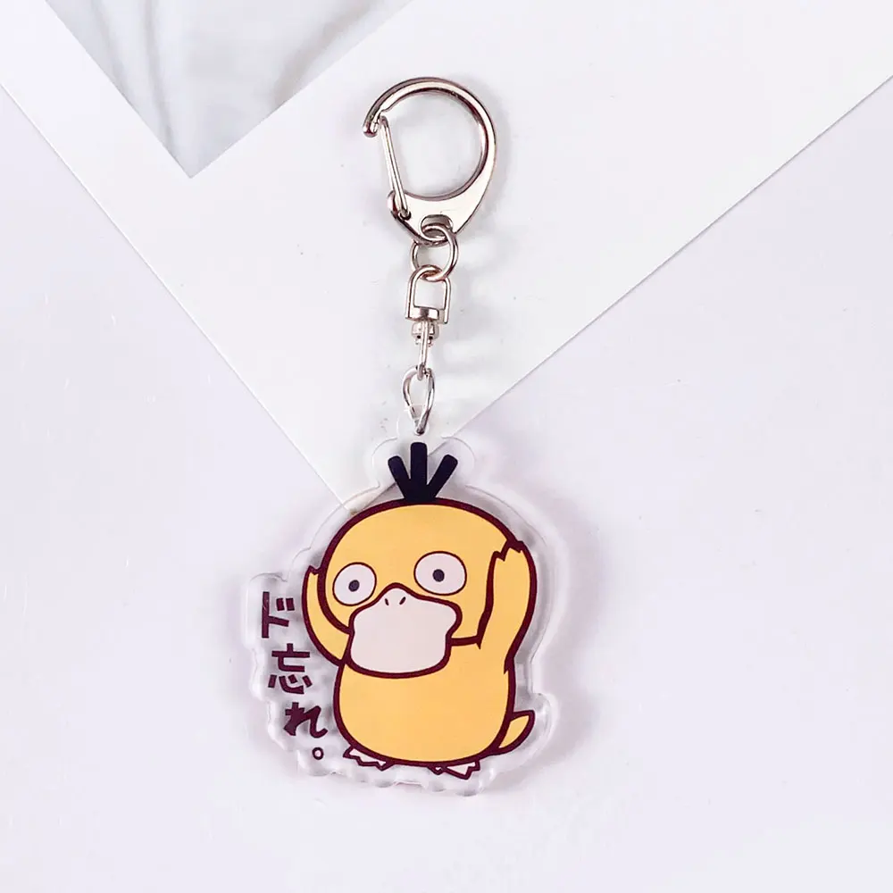 Pokémon Acrylic Keychain Accessories, 1/12Pcs Set