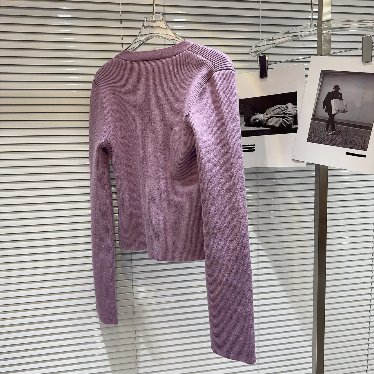 Faionable سترة مشغولة من الصوف المرأة Sle V-Ne طويلة Sve ort طول الفاخرة زهرة مزين الخريف الشتاء وصول جديد