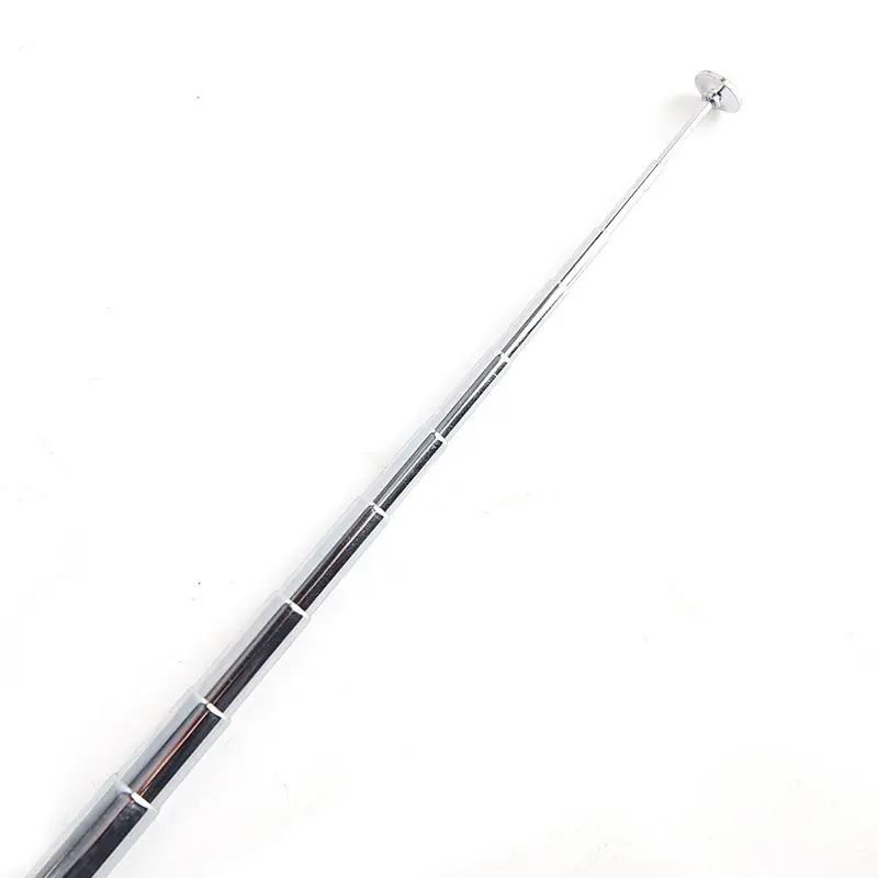 120cm 10Section Stainless Steel Telescopic Rod Antenna Stretchable FM AM Radio Super Signal Stainless Steel