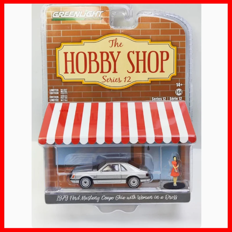 GreenLight 1:64 スケール 1979 フォード マスタング クーペ人形合金車モデルコレクションディスプレイ装飾玩具ギフト