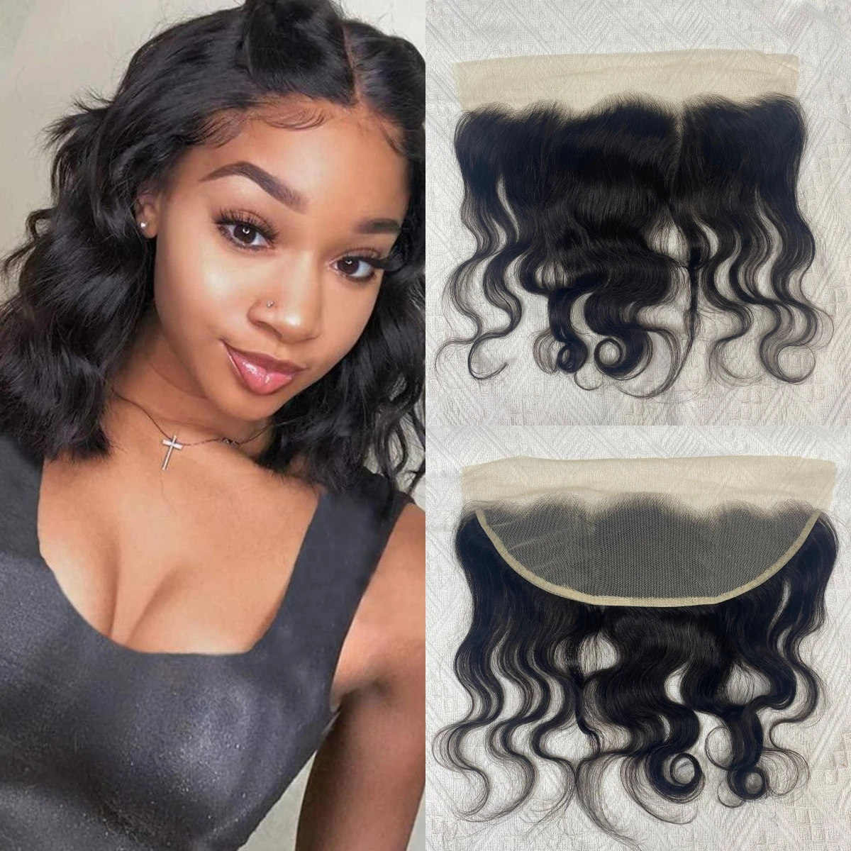 

4x4 Кружевная застежка 2x6 6x6 Человеческие волосы 13x4 13X6 Объемная волна Прозрачный парик фронтальной части шнурка HD Фронтальная часть 180% Плотность человеческих волос для женщин