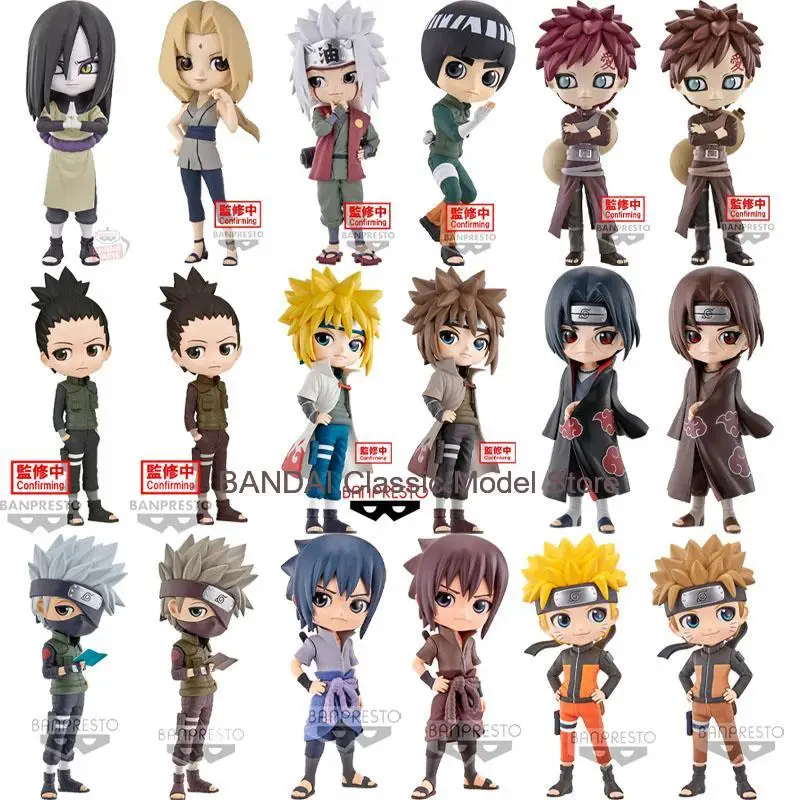 반다이 반프레스토 오리지널 Q posket 나루토 질풍전 애니메이션 피규어 오로치마루 츠나데 액션 피규어 장난감 소년용 어린이 선물 모델