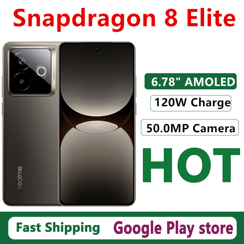  China Version Realme GT 7 Pro Racing Edition 6500mAh 120W Supervooc Snapdragon8 Elite 50MP IMX896 OIS 6.78Inch AMOLED IP69