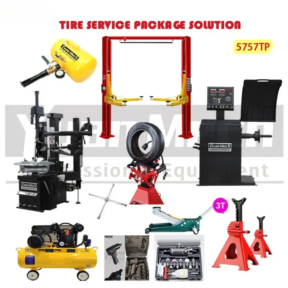 New Combo Tyre Changer Car Lift Balancer Machines Auto Maintenance Repair Garage Equipment on Sale