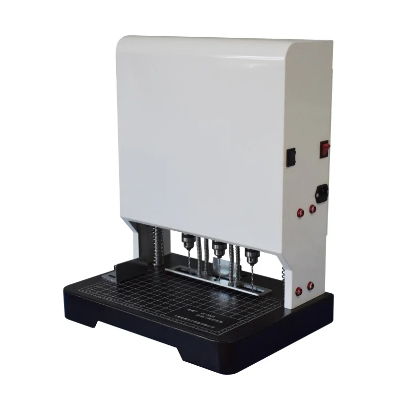 

QY-50ZD Electric Binding Machine Three Hole Punching Machine Adjustable Hole Spacing Thread Bound File Cover Personnel File