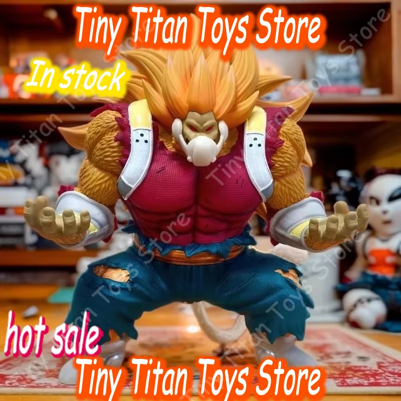 

Evil Saiyan Cumber Golden Great Ape Action Figure 31cm Pvc Collectible Statue With Removable Mask Dragon Ball For Fans birthday