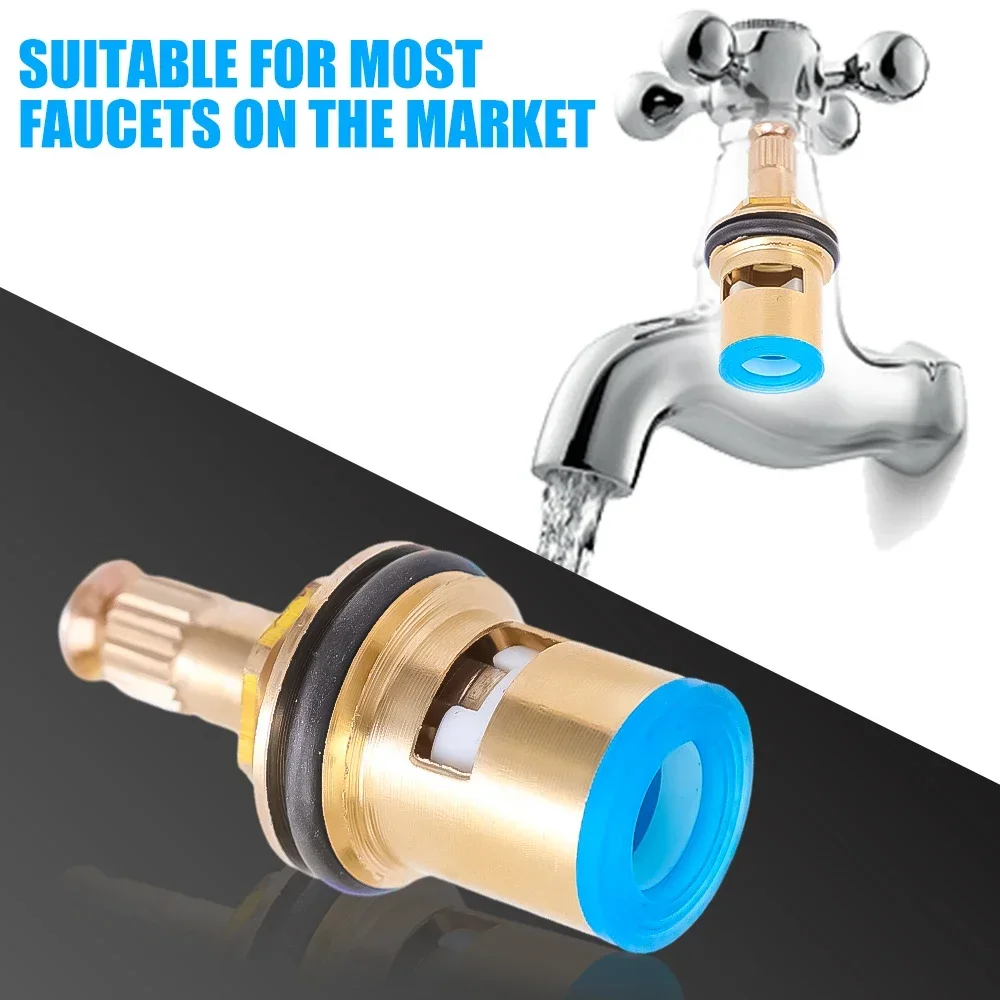 5/1PCS Replacement Tap Valve Universal Water Faucet Cartridge Bathroom Brass Faucet Valve Repair Part Kitchen Tap Accessories