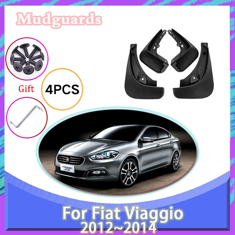 

Автомобильные грязезащитные щитки для Fiat Viaggio 2012 2013 2014 Седан, антифриз, брызговики, грязезащитные щитки, брызговики, передние и задние автомобильные аксессуары