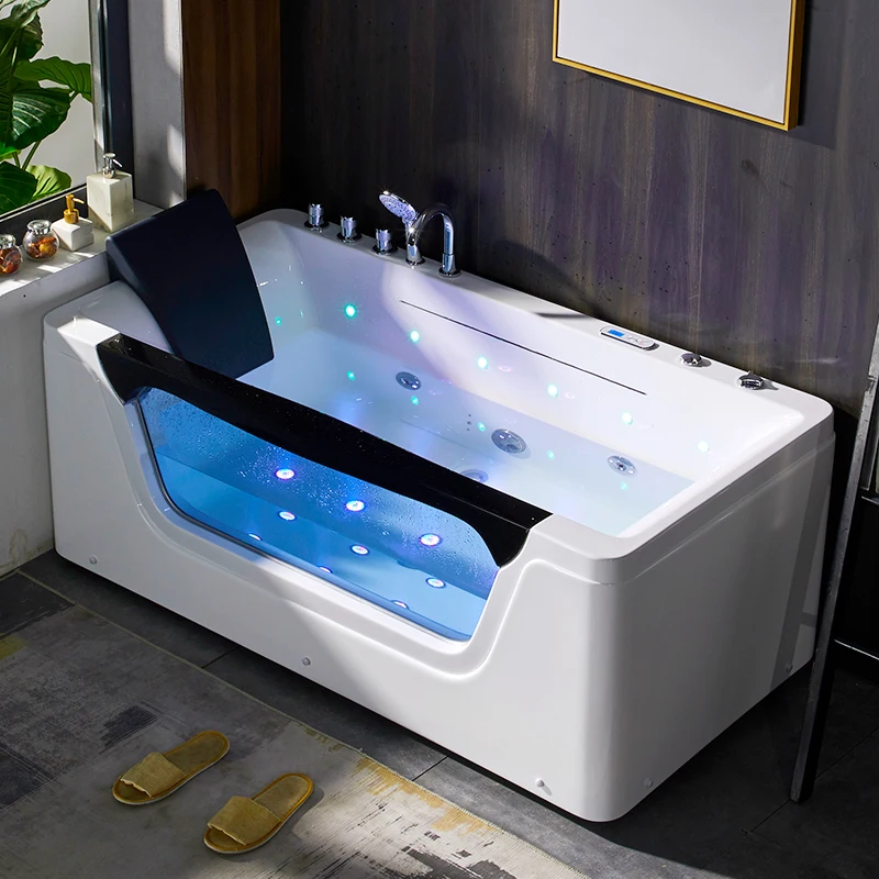 Bathtub home adult intelligent constant temperature heating massage magic bubble taste high-end new bath waterfall bath