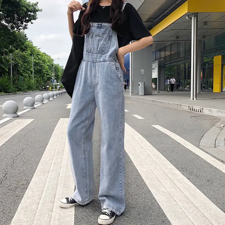 

Large Size Women Jumpsuits Dignified Version Agereducing Broad Design Female Drooping Midwaist Petite Seaside Lightweight Fuzzy