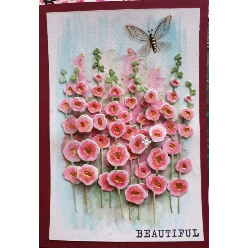 

Набор металлических вырубных форм Piggy Craft (2 шт.): Цветы и листья, для скрапбукинга, трафареты для вырезания, ножи-вырубки, штампы