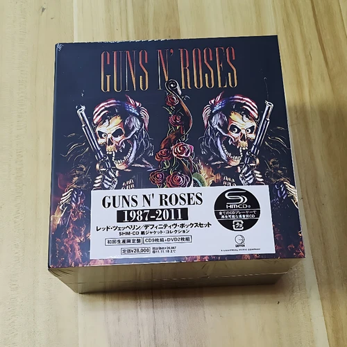 Imagen 2 del producto Banda de hard rock europea y americana CD de tapa dura 9CD + 2DVD 1987-2011 Banda de rock clásica eterna