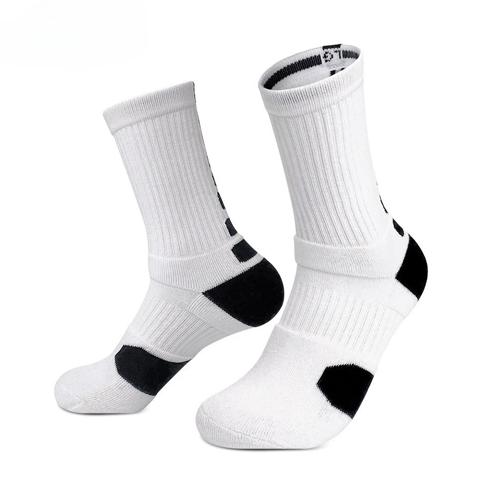 Mesh Sports Terry Socks Cushioned Moisture-managing and Durable Reduces Foot for Running Hiking Cycling Baskateball