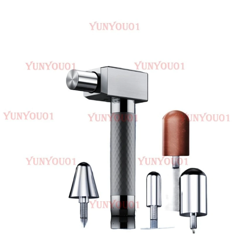 

Charge and Insert Dual-purpose Deep Muscle Stimulation Muscle Relaxation Massager Electric Bone Networ Fitness Physiotherapy Gun