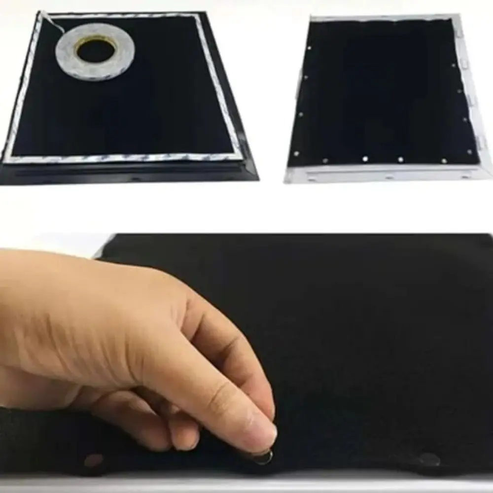 New DIY Computer Dust Filter Mesh 3mm/5mm 500*400*mm Fan Cooler Cabinet Filter 60PPI Black PC Case Fan Cooler Sponge