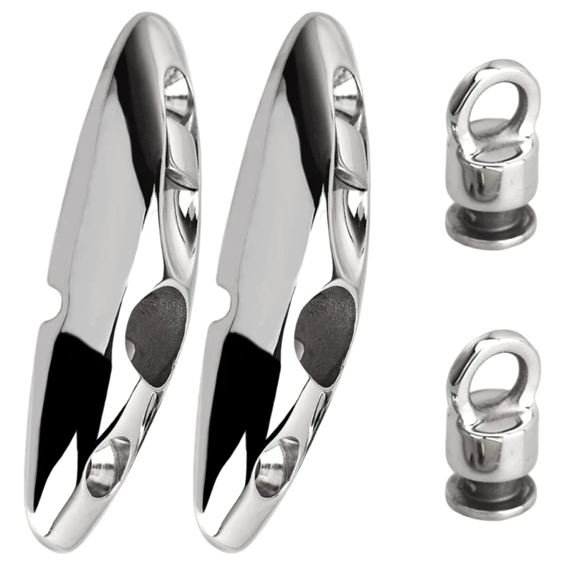 D5BE 2pcs Top Fitting Hardware Side Mount Hinge Quick Release Holder