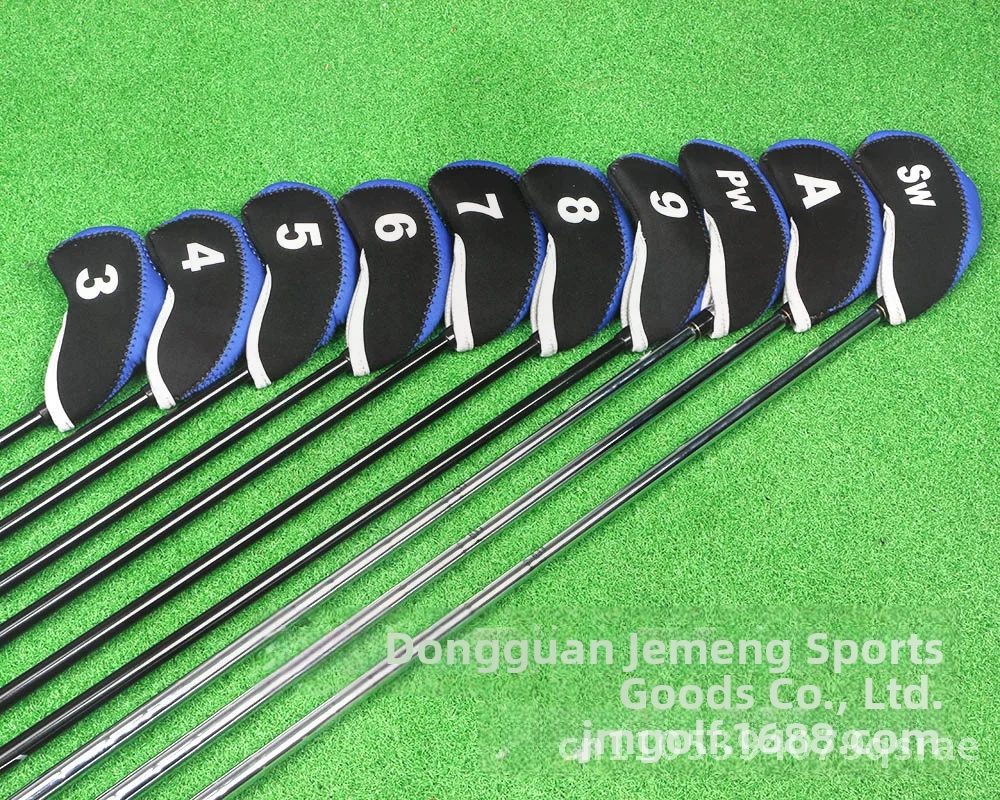 10 قطع جولف الحديد مجموعة نادي رئيس يغطي دائم عدم الانزلاق قبعات واقية أبيض أحمر أخضر أزرق برتقالي عالية الجودة المحمولة جولف #2